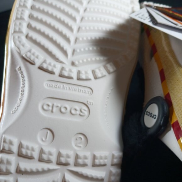 Crocs Kids' Kung Fu Panda Classic Clogs Little Girl Size 2 - Picture 5 of 7